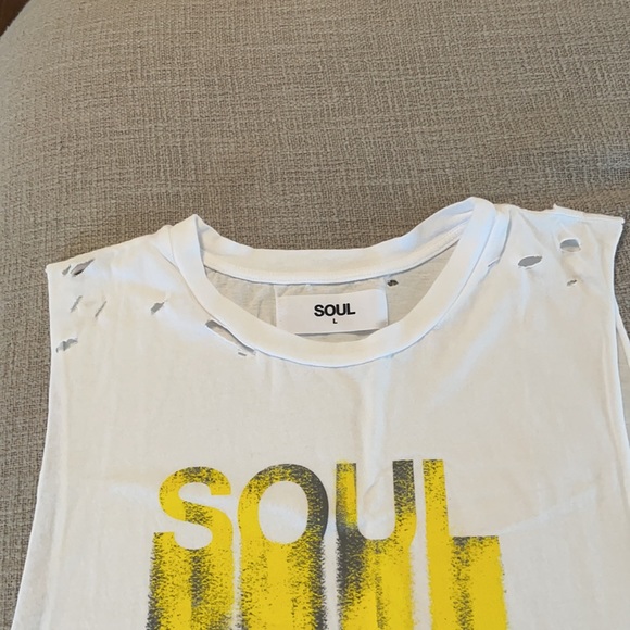 Soulcycle distressed tank NEW - Picture 3 of 7